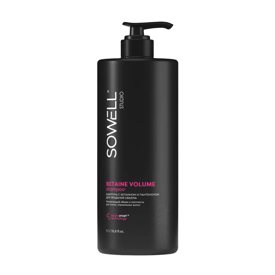 Шампунь Sowel Betaine Volume для волос 1 л