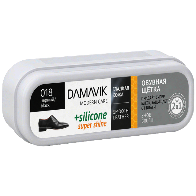щетка для обуви DАМАVIК Super Shine черная для гладкой кожи