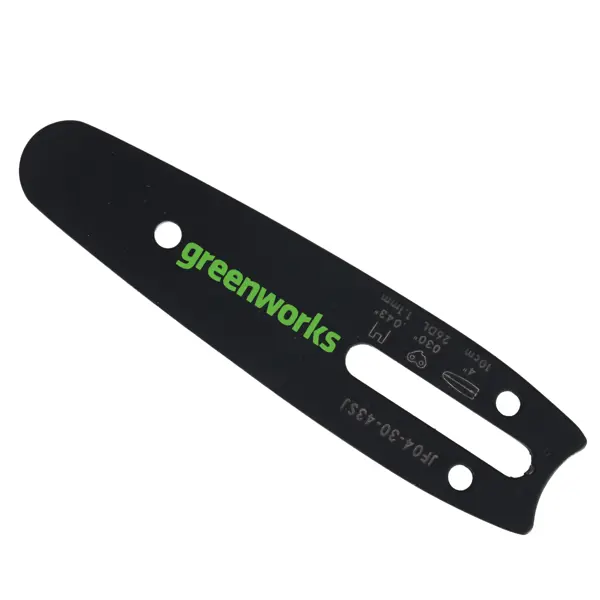 Шина для цепной пилы Greenworks 2953307 10 см