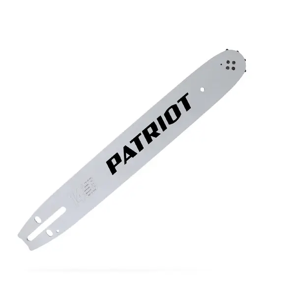Шина для пилы PATRIOT 14" 52 звена, паз 1.3 мм, шаг 3/8 дюйма