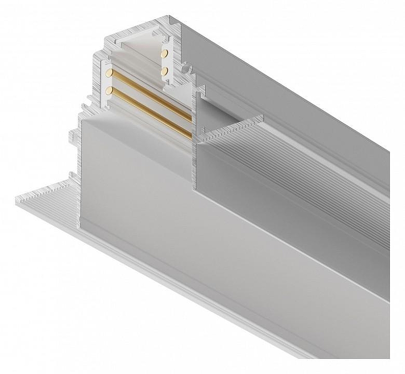 Шинопровод Maytoni Magnetic track system Gravity Busbar trunkings Gravity TRX010-422W цвет арматуры Белый