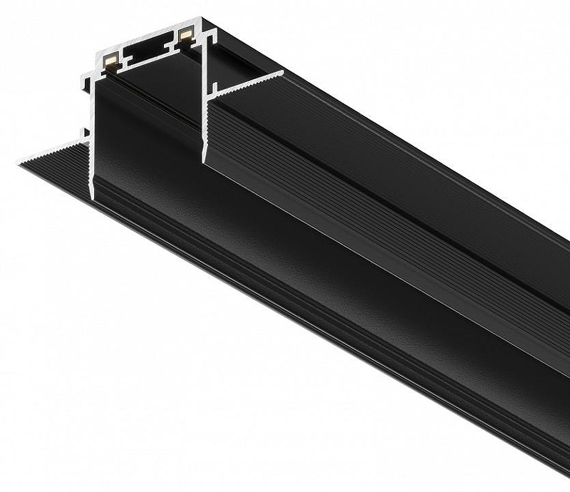 Шинопровод Maytoni Magnetic track system Radity Busbar trunkings Radity TRA084MP-12B цвет арматуры Черный