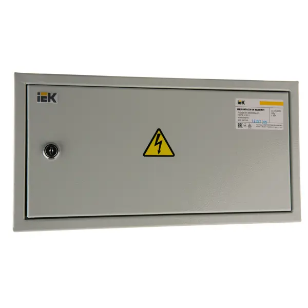 Щит освещения навесной IEK ОЩВ-3-63-12-0 36 12 модулей IP 31 металл