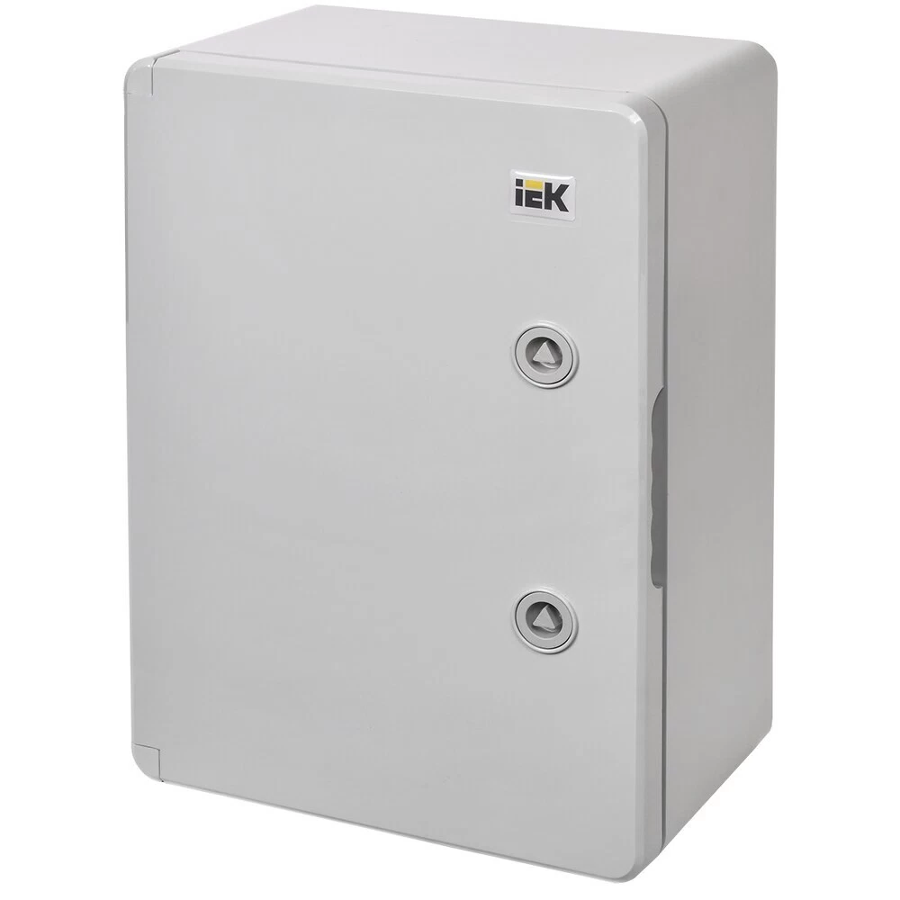 Щит распределительный навесной IEK ЩМПп пластиковый IP65 350х250х150 мм УХЛ1 непрозрачная дверь (MKP93-N-352515-65)