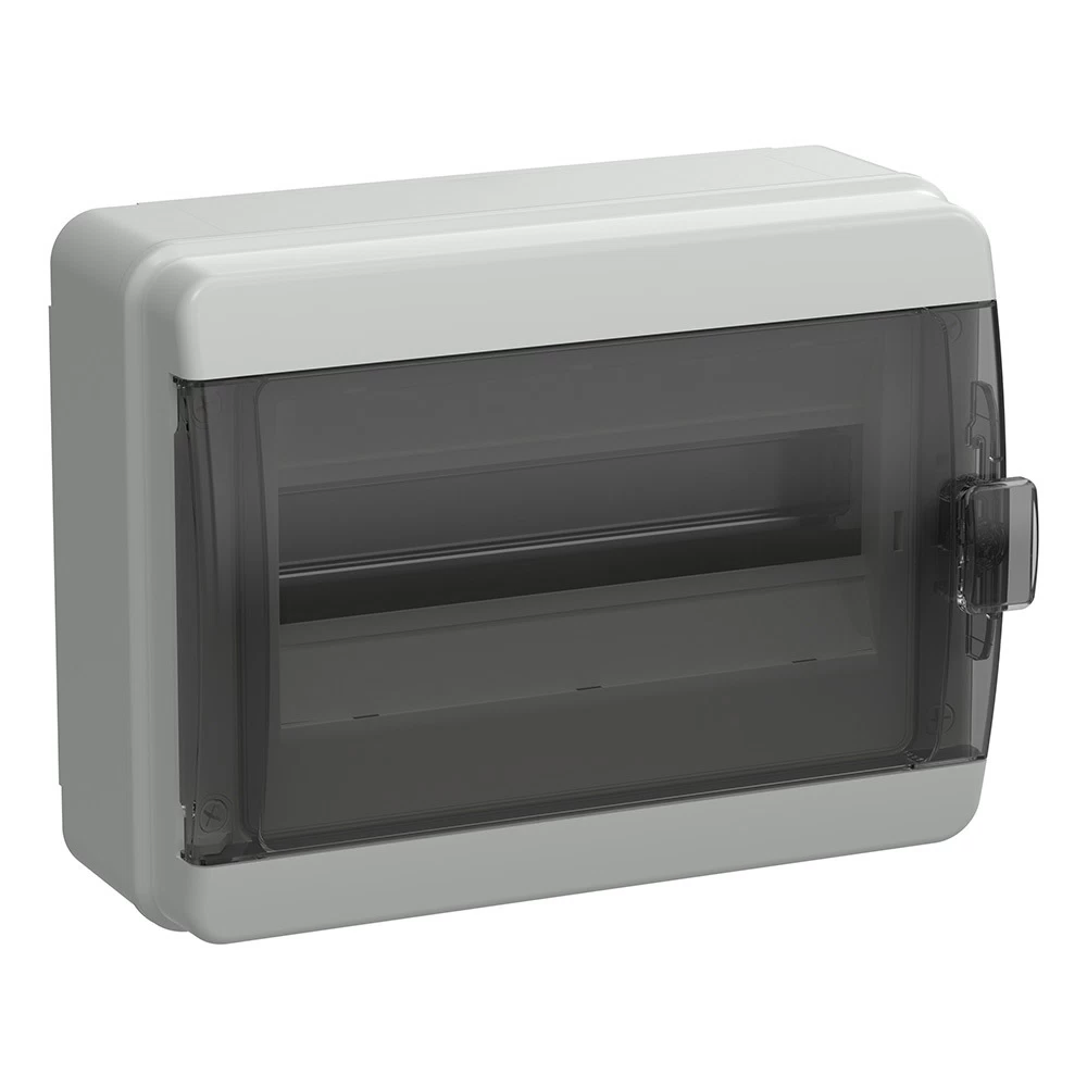 Щит распределительный навесной IEK Tekfor КМПн-12 пластиковый IP65 230х300х137 мм 12 модулей прозрачная дверь (TF5-KP72-N-12-65-K03-K02)