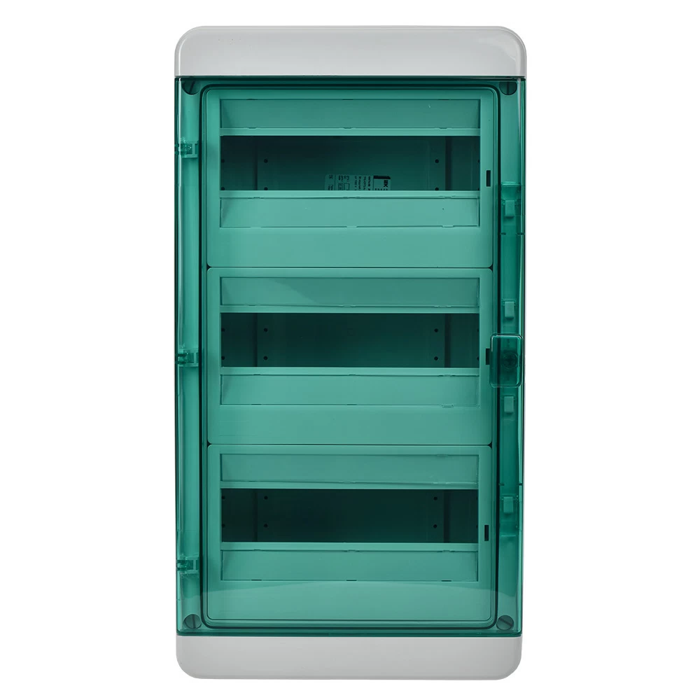 Щит распределительный навесной IEK Tekfor КМПн-36 пластиковый IP65 560х300х153 мм 36 модулей прозрачная дверь (TF5-KP72-N-36-65-K03-K02)