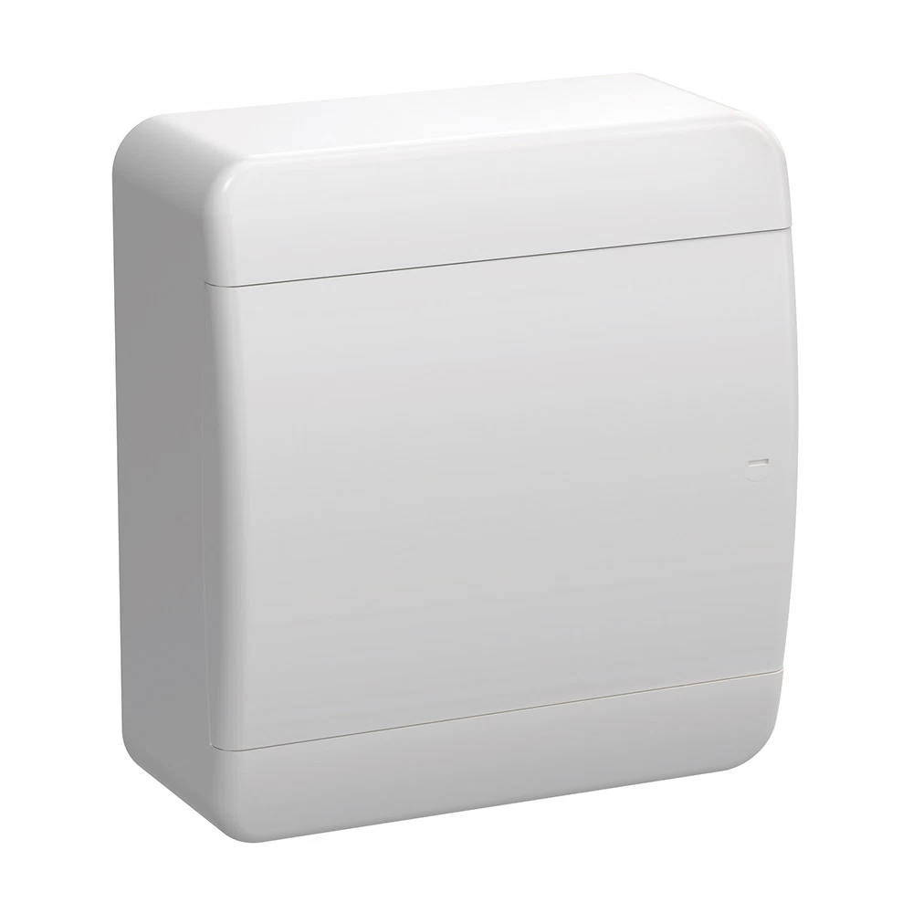 Щит распределительный навесной IEK Tekfor ЩРН-П-8 пластиковый IP41 240х218х102 мм 8 модулей прозрачная дверь (TF5-KP13-N-08-41-K01-K01)