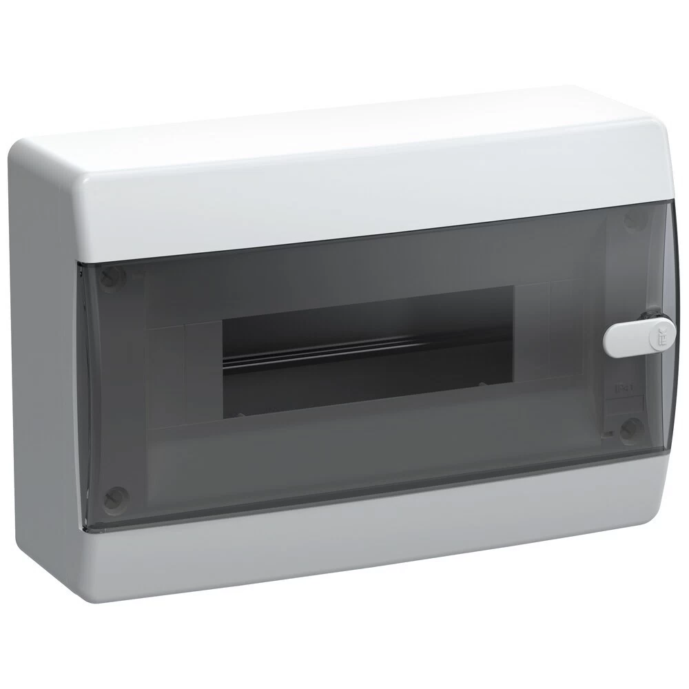 Щит распределительный навесной IEK Union Compact ЩРН-П-12 пластиковый IP41 195х290х103 мм прозрачная дверь (UIC-KP12-N-12-41-K01)