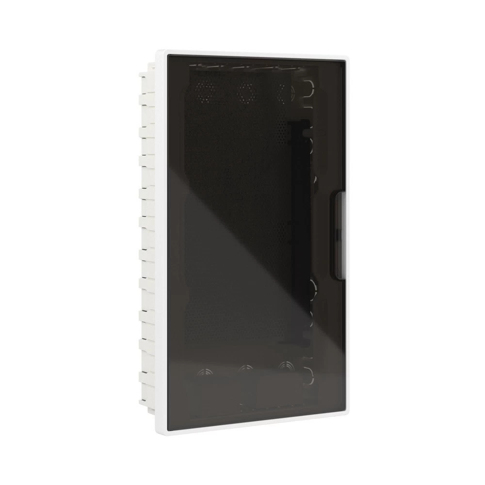 Щит слаботочный встраиваемый DKC Frame пластиковый IP40 529х311х100 мм 36 модулей прозрачная дверь белый (F36B4WDDIY)