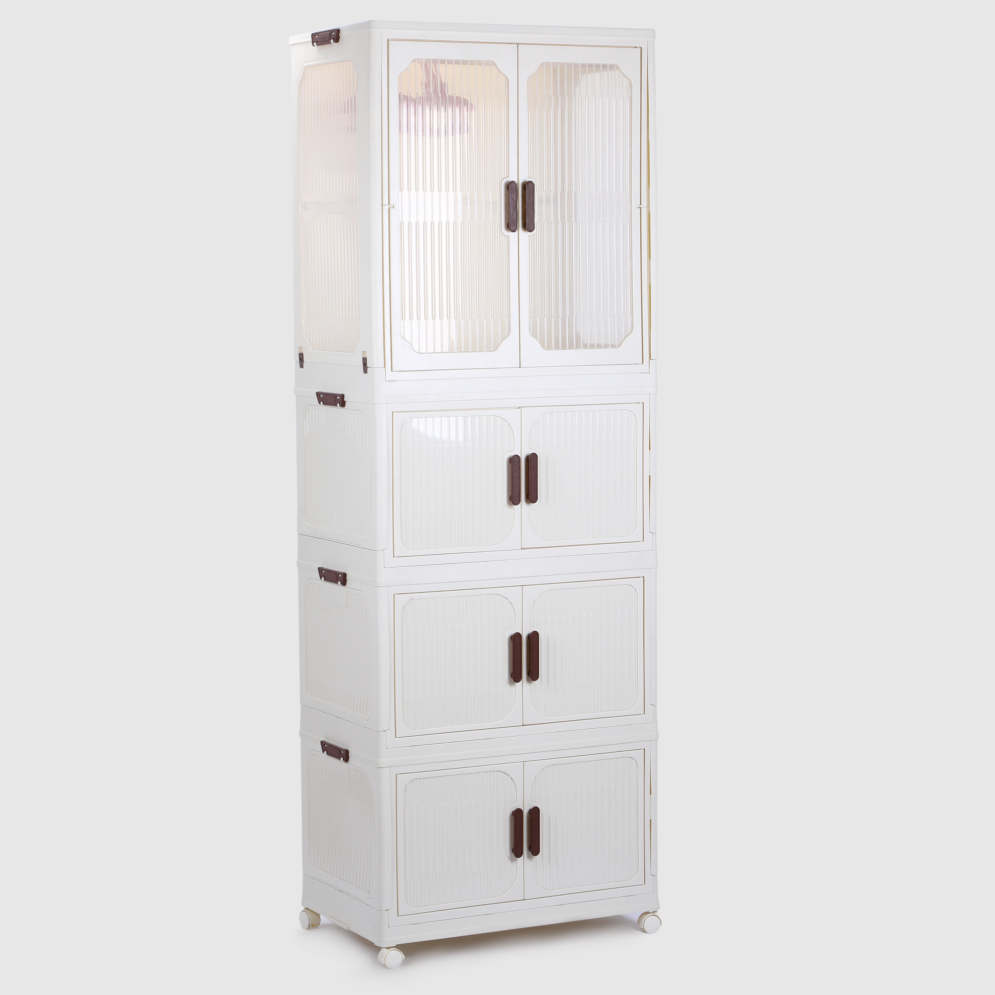 Шкаф для одежды Hometex с ящиками кремовый 68,5х43х193,5 см