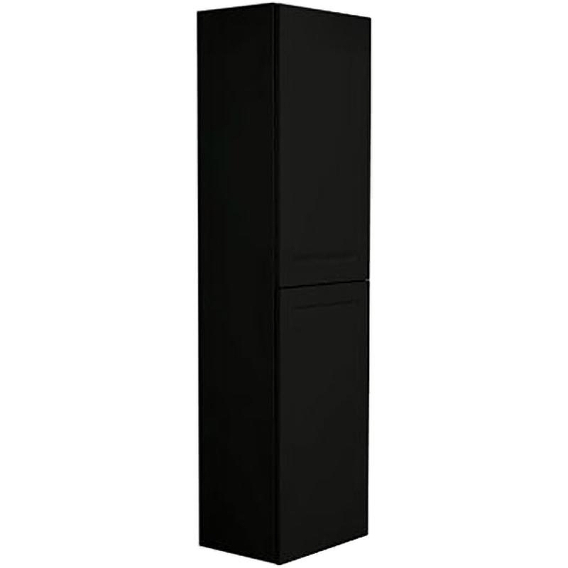 Шкаф пенал Art&Max AM-Platino-1500-2A-SO-NM подвесной Черный матовый