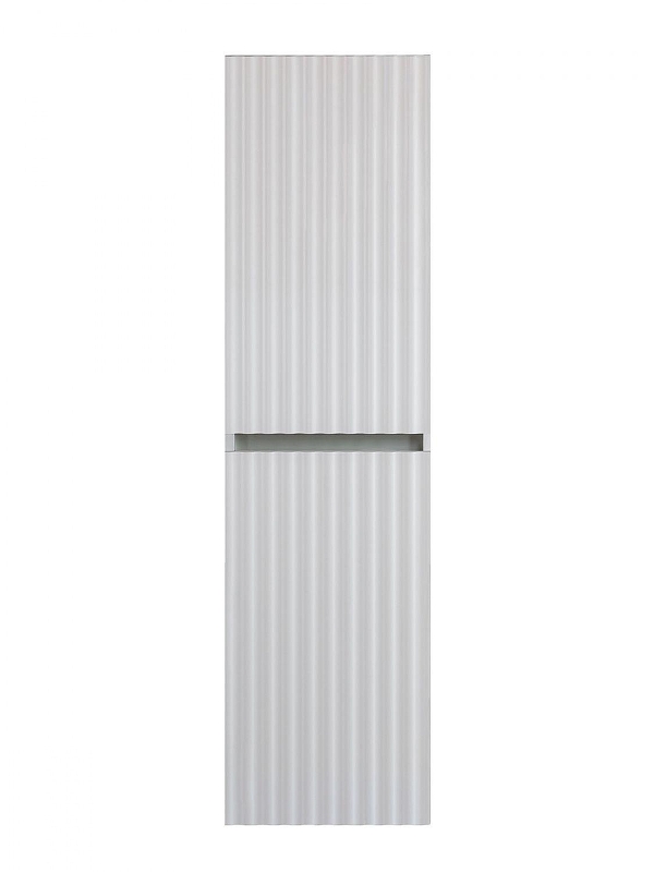 Шкаф пенал Art&Max Elegant 40 AM-ELEGANT-1500-2А-SO-BM-LED подвесной цвет Белый матовый