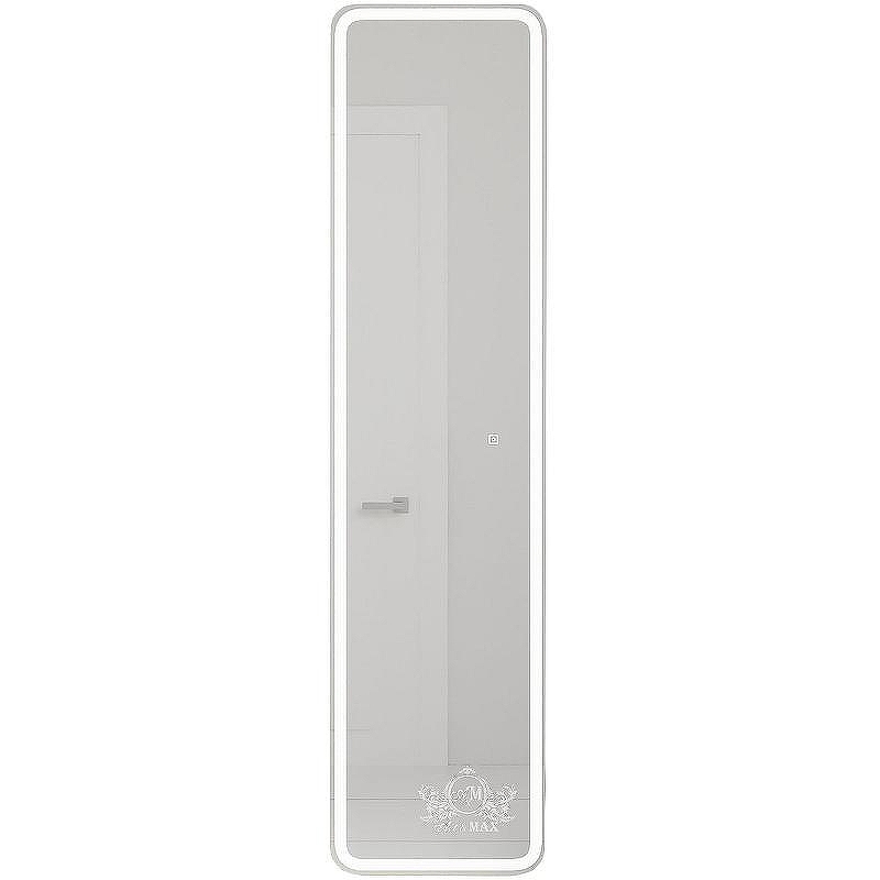 Шкаф пенал Art&Max Platino AM-Pla-400-1600-1D-R-L-DS-F с сенсорным выключателем Белый