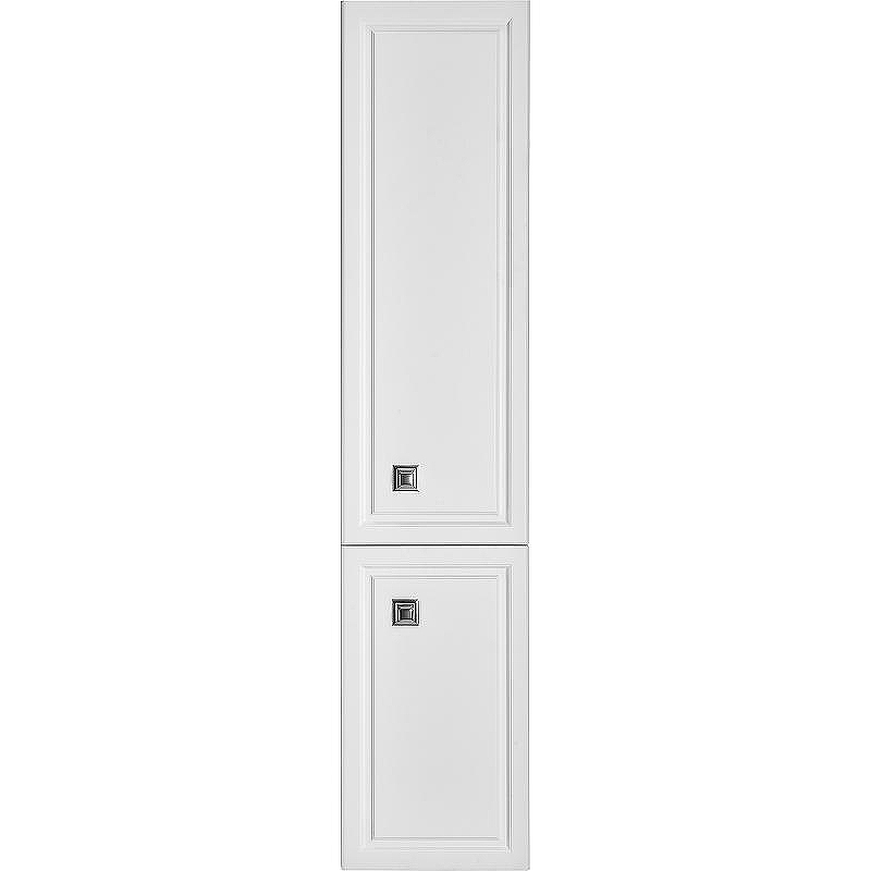 Шкаф пенал ASB-Woodline Каталина 35 White 12106 Белый