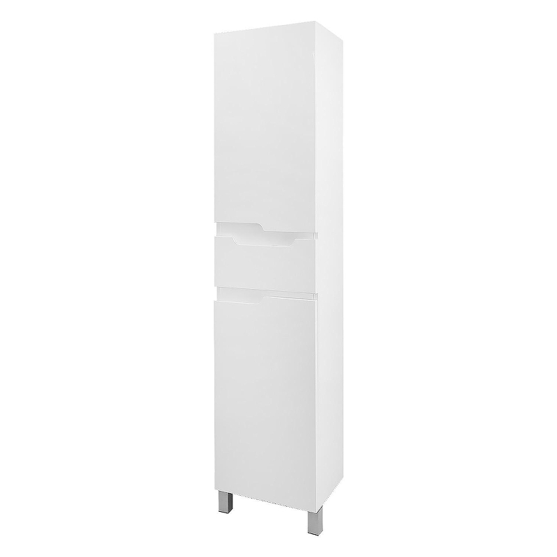 Шкаф пенал Azario Kantri 40 R CS00097262 цвет Белый глянцевый
