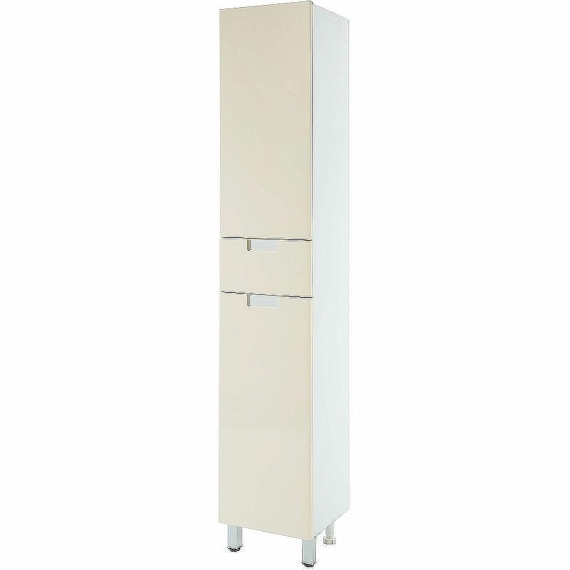 Шкаф пенал Bellezza Пегас 35 L 4620404712079 Бежевый Белый