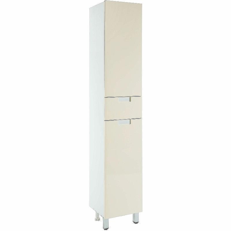 Шкаф пенал Bellezza Пегас 35 R 4620404711072 Бежевый Белый
