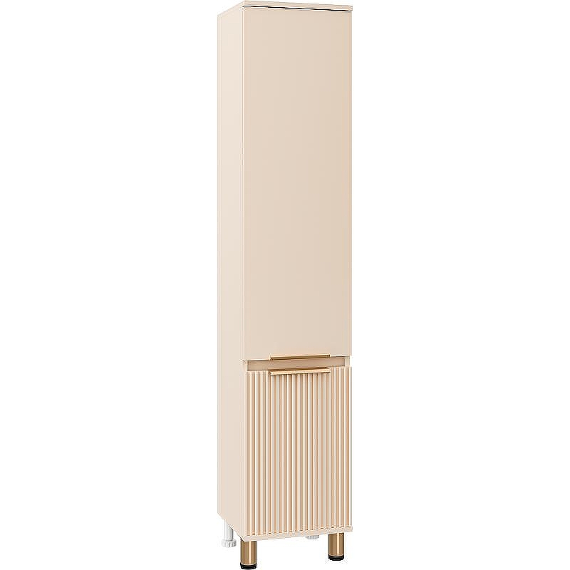 Шкаф пенал Brevita Enfida 35 R ENF-05035-030P Бежевый матовый