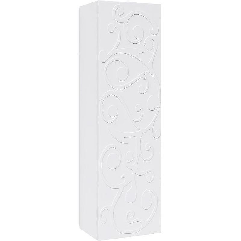Шкаф пенал Clarberg Elegance 40 EL0504 подвесной Белый
