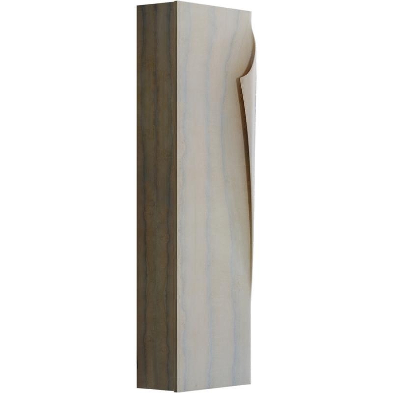 Шкаф пенал Clarberg Papyrus Wood 35 Pap-w.05.35/LIGHT подвесной Светлое дерево