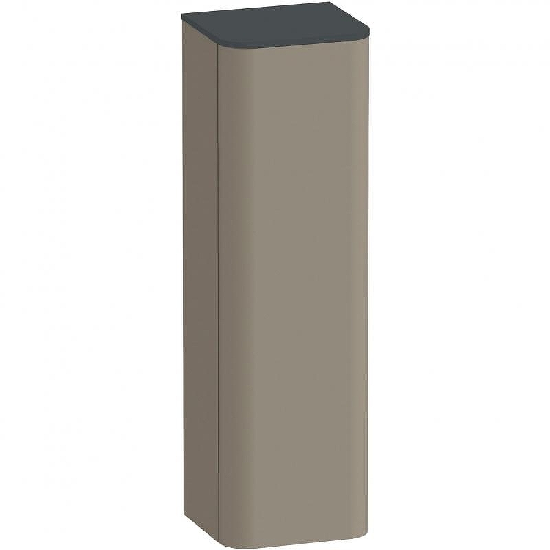 Шкаф пенал Duravit Happy D 2 Plus 40 R HP1261R9292 подвесной Stone Grey Satin Matt