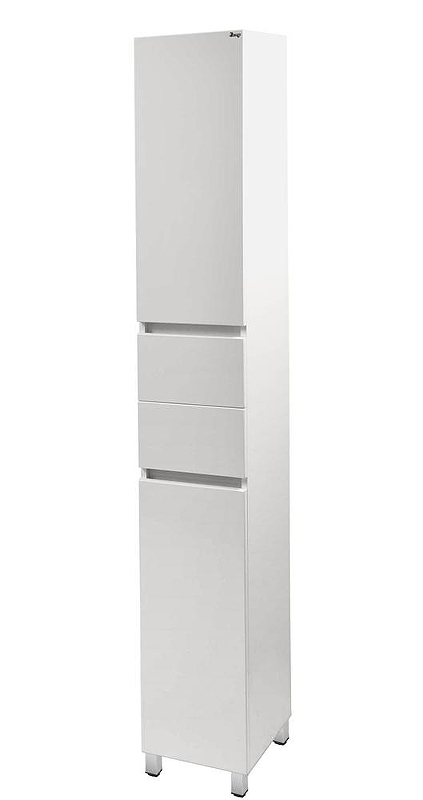 Шкаф пенал Emmy Джерси 30 R 410015 цвет Белый