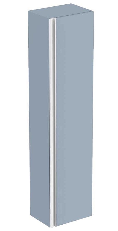 Шкаф пенал Ideal Standard Tesi 40 T0054WI подвесной цвет Matt Avio (Серо-голубой матовый)