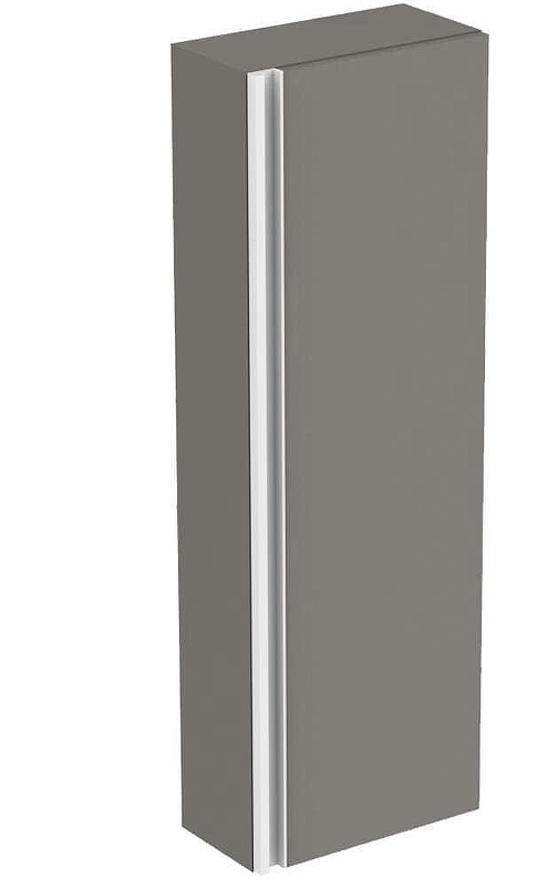 Шкаф пенал Ideal Standard Tesi 40 T0055PU подвесной цвет Matt Dark Taupe (Серо-коричневый темный матовый)