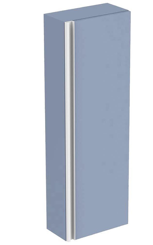 Шкаф пенал Ideal Standard Tesi 40 T0055WI подвесной цвет Matt Avio (Серо-голубой матовый)