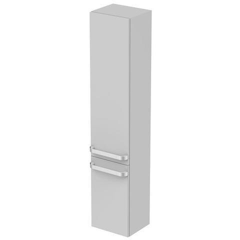 Шкаф пенал Ideal Standard Tonic II 35 L R4319FA подвесной цвет Glossy light grey (Светло-серый глянцевый)