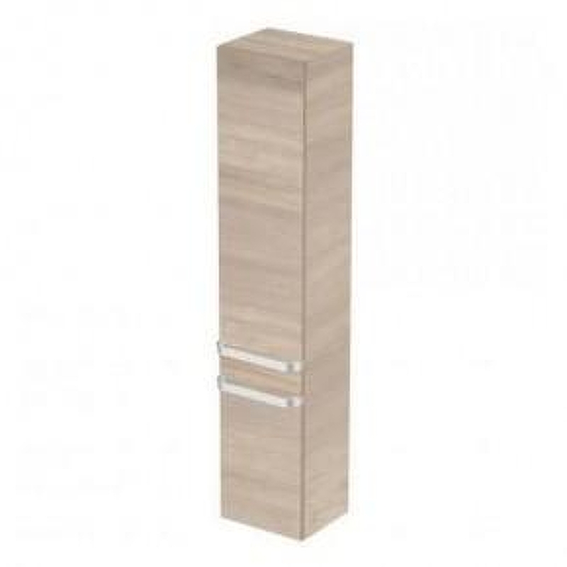Шкаф пенал Ideal Standard Tonic II 35 L R4319FF подвесной цвет Wood light brown (Светло-коричневое дерево)