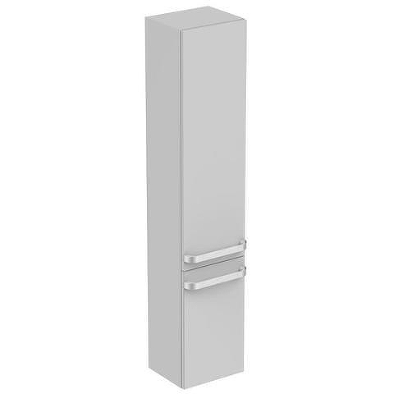 Шкаф пенал Ideal Standard Tonic II 35 R R4315FA подвесной цвет Glossy light grey (Светло-серый глянцевый)