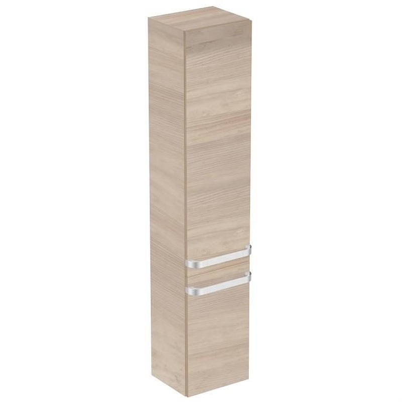 Шкаф пенал Ideal Standard Tonic II 35 R R4315FF подвесной цвет Wood light brown (Светло-коричневое дерево)