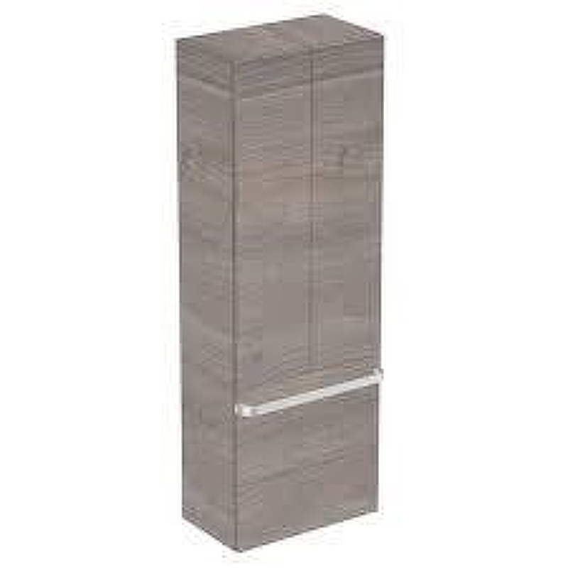 Шкаф пенал Ideal Standard Tonic II 60 R4316FE подвесной цвет Wood light grey (Светло-серое дерево)