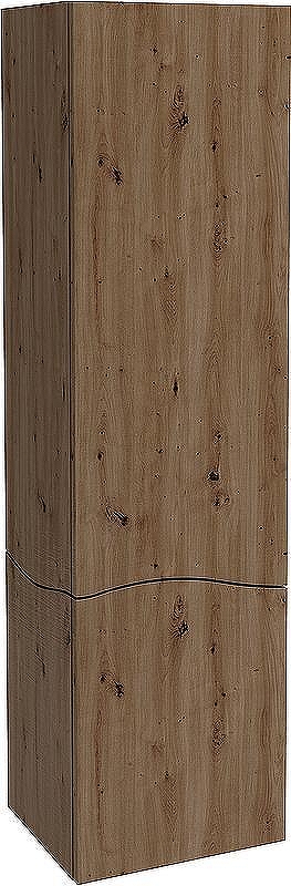 Шкаф пенал Jacob Delafon Sherwood 40 L EB1836LRU-P13 подвесной цвет Состаренный дуб