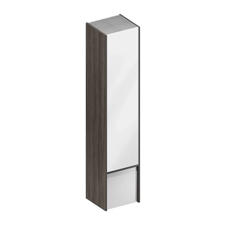 Шкаф пенал Kerama Marazzi Modula 35 MOD.165\AR подвесной цвет Арабика Белый