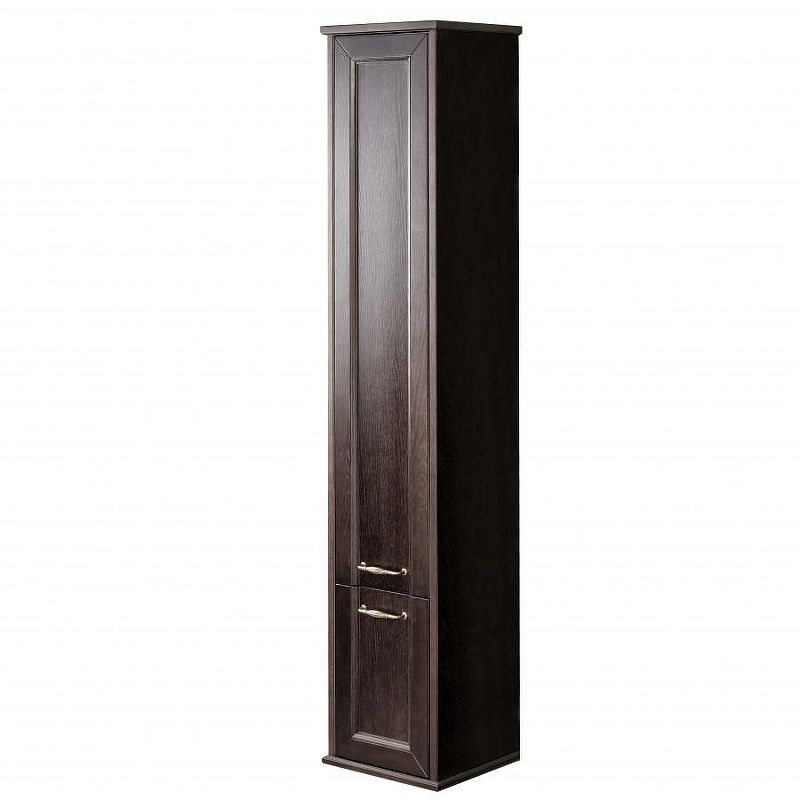 Шкаф пенал Roca America Evolution W 36 L ZRU9302954 подвесной цвет Дуб темный
