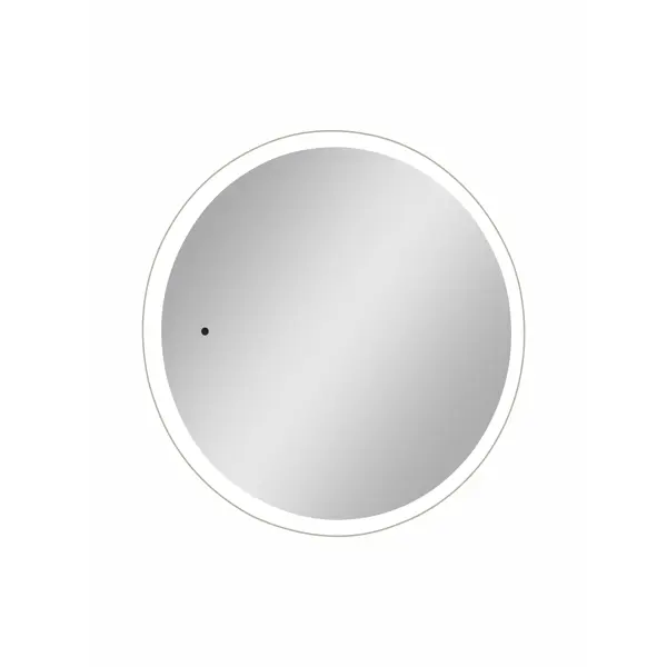 Шкаф зеркальный подвесной Time с подсветкой 70x70 см цвет белый