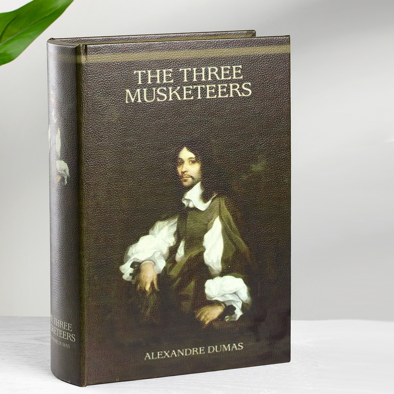 Шкатулка Glasar в виде книги коричневая 19х7х27 см