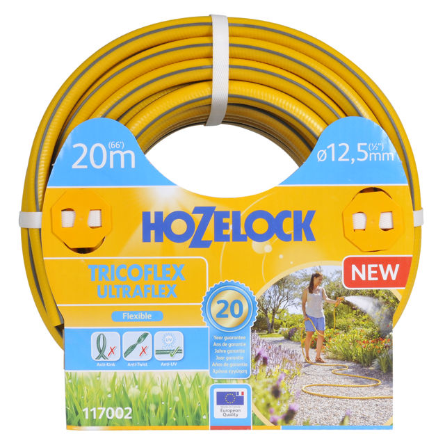шланг армированный HOZELOCK Tricoflex Ultraflex 1/2" 20м 20Бар