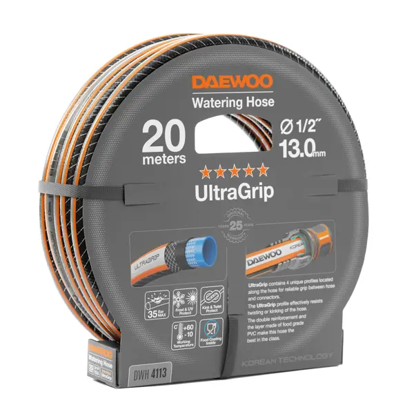 Шланг для полива DAEWOO 1/2" 20 м