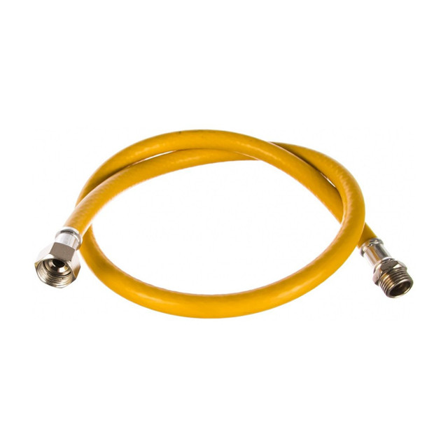шланг газовый армированный 1/2" в/н 250см желтый