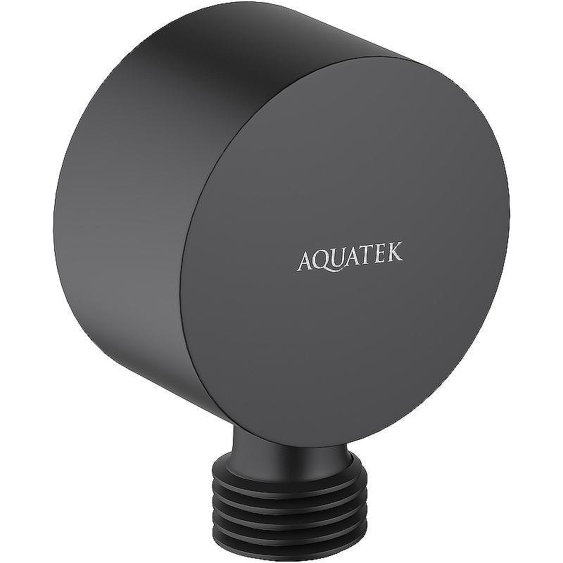 Шланговое подключение Aquatek AQ2457MB Черное матовое