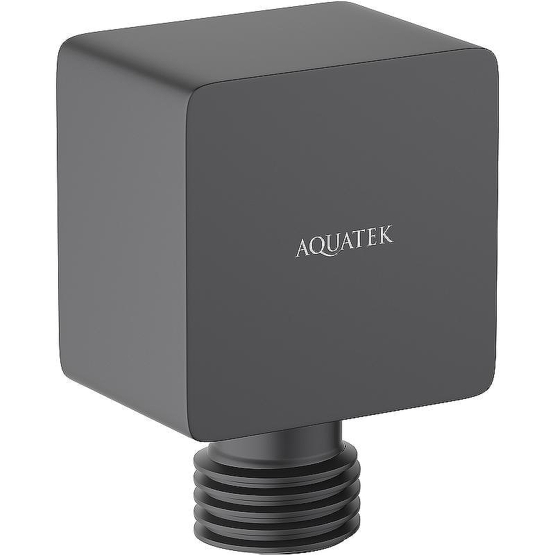 Шланговое подключение Aquatek AQ2459MB Черное матовое