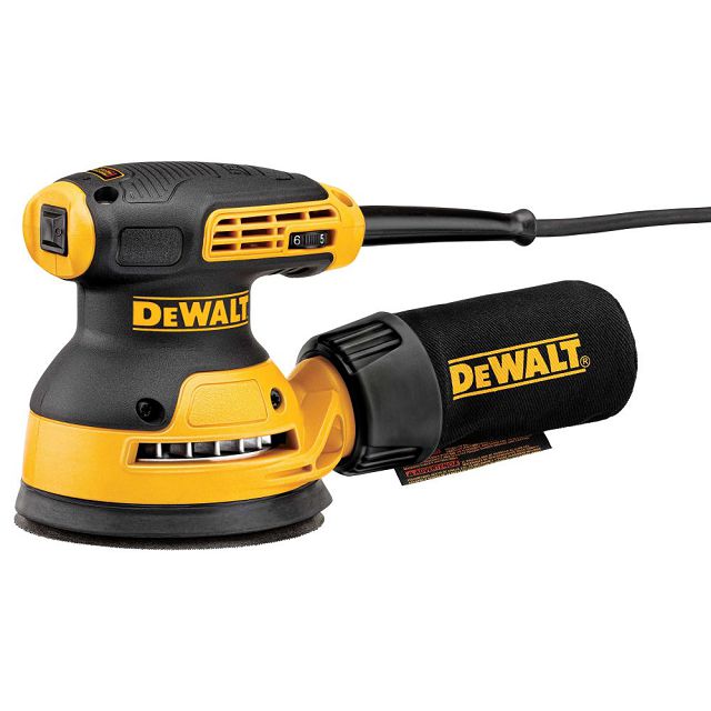шлифмашина эксцентриковая DEWALT DWE6423, 280 Вт, 125 мм