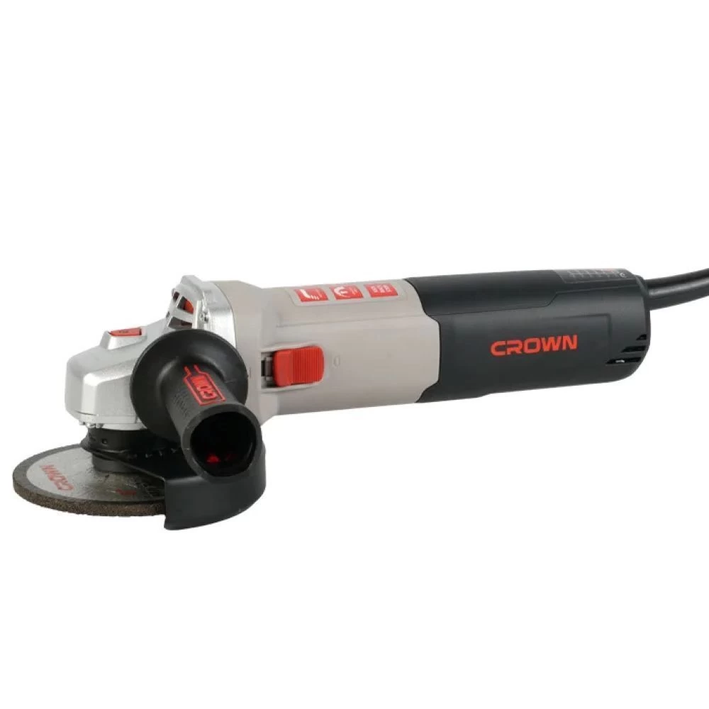 Шлифмашина угловая электрическая Crown CT13677-125RSV 1500 Вт d125 мм