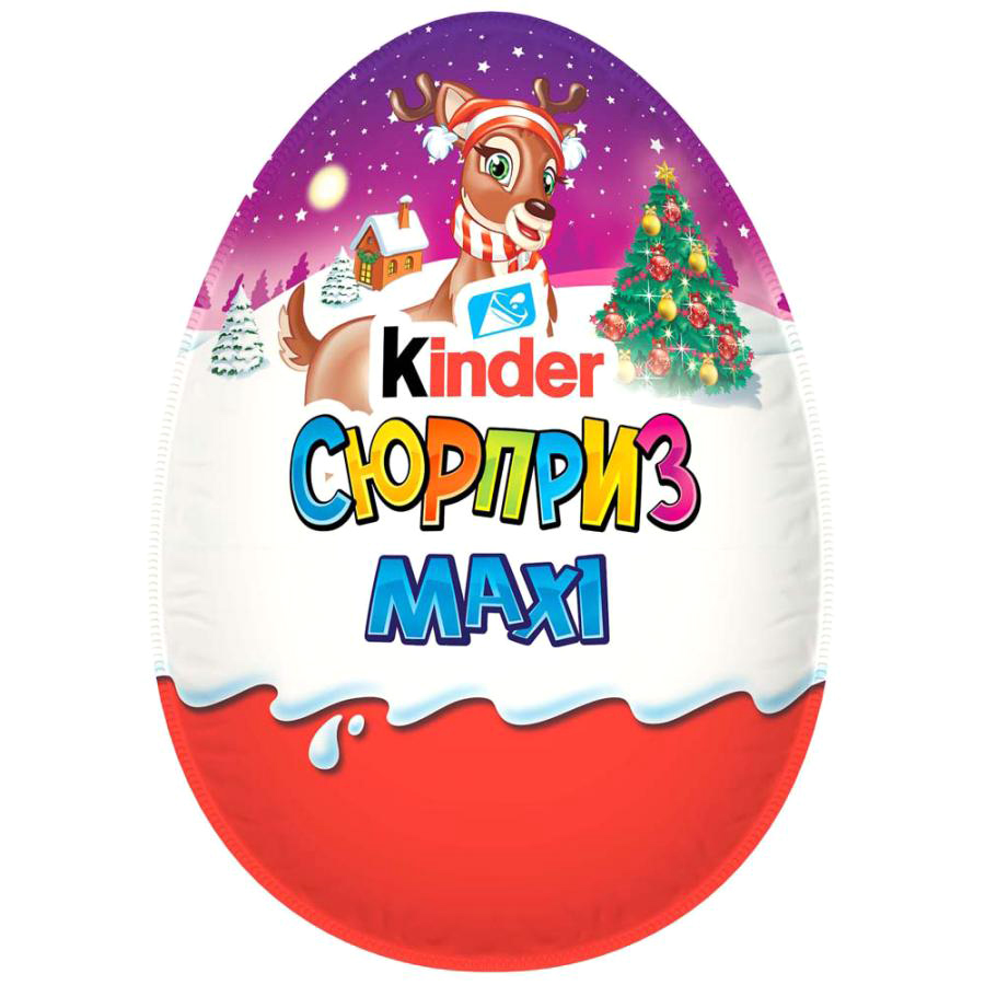 Шоколад Kinder Сюрприз Maxi 100 г