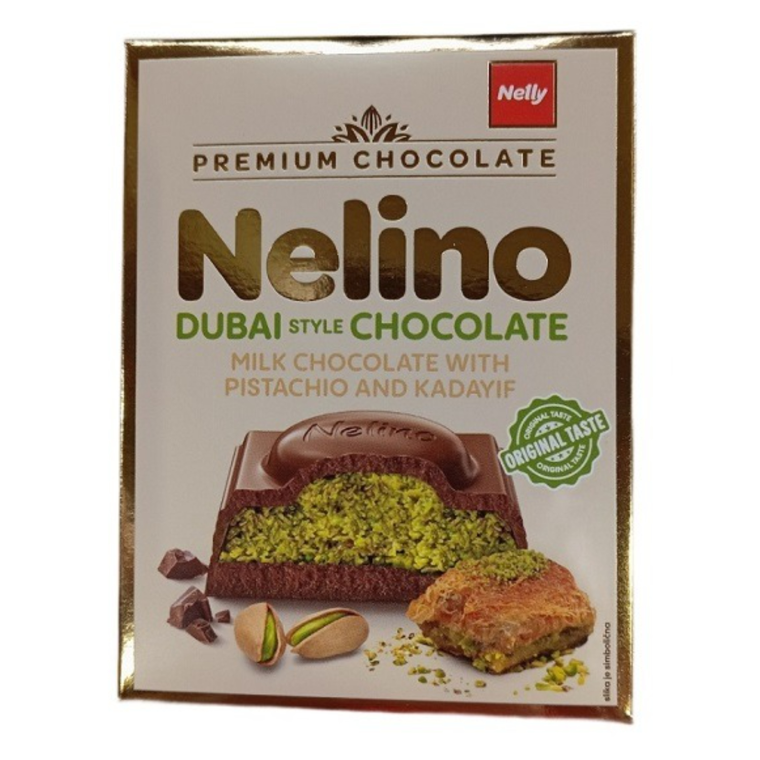 Шоколад Nelino молочный Dubai 62г