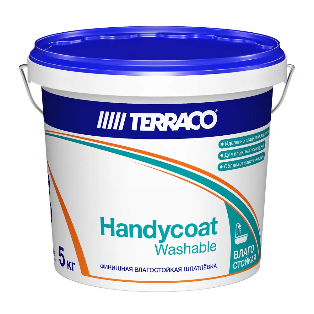 Шпатлевка финишная Terraco Handycoat Washable 5 кг