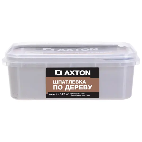 Шпатлёвка Axton для дерева 0.4 кг тач